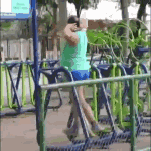 科学论述：公园的健身设施，为什么总是坏的。