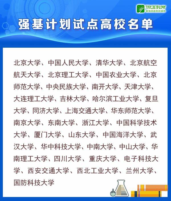 速递！教育部：2020年起不再组织开展高校自主招生    “强基计划”来了~