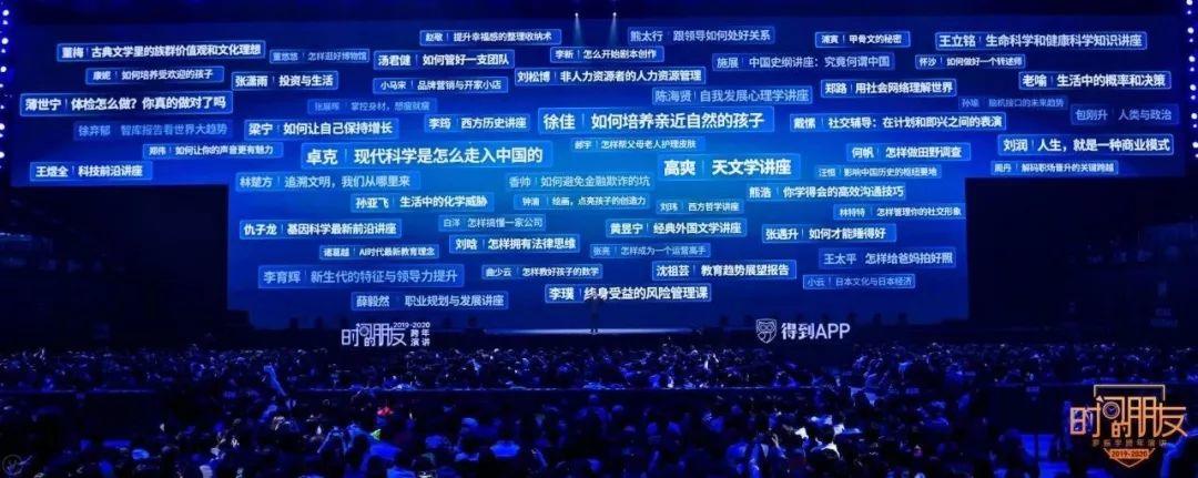 罗振宇2019-2020“时间的朋友”跨年演讲精华版全文