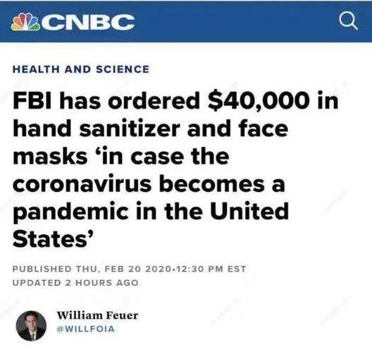 美国承认新冠疫情即将大爆发！吹哨人称：CDC刻意隐瞒全美已超1000例...