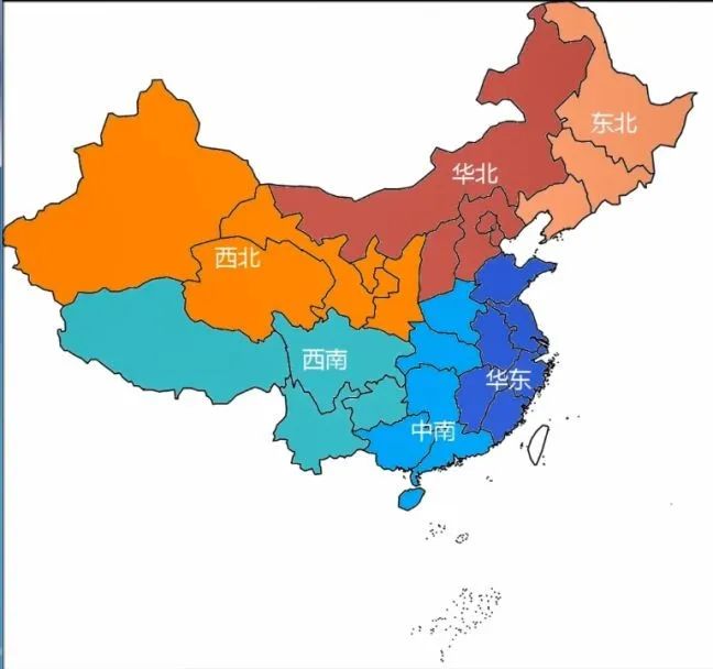 当中国从东西差距转变为南北差距