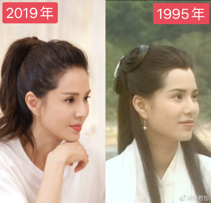53岁李若彤、33岁赵丽颖私房照曝光：在身体上放纵的人，生活也会一塌糊涂