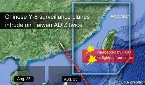 中美在台湾岛空域激烈较量， 需高度警惕美军进驻台湾！