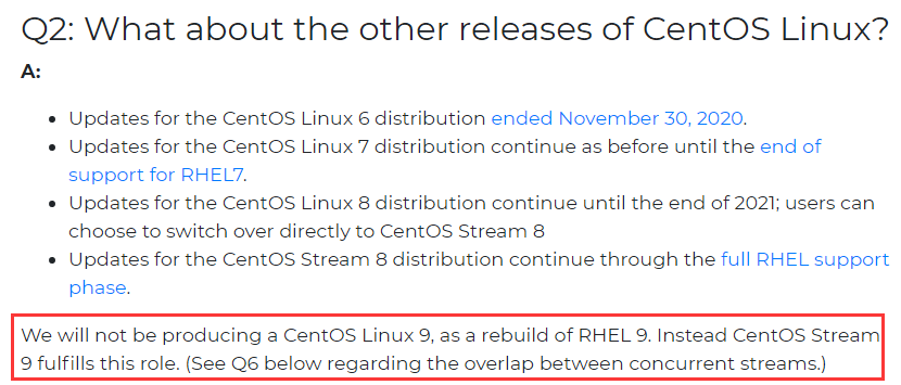 CentOS 8 已是绝版？还有后续么？