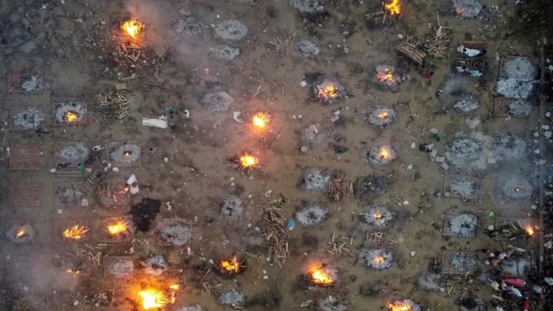 印度第二波疫情大爆发，未见减缓趋势