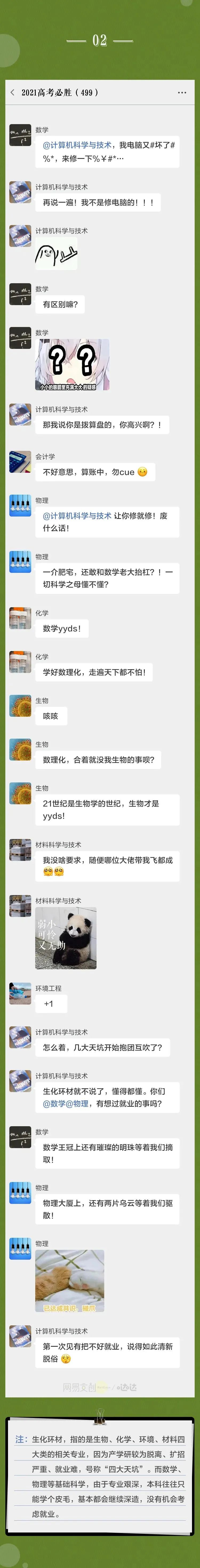 高考分数公布！大学专业群聊炸了