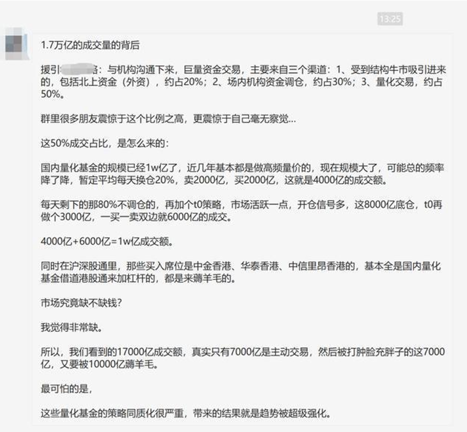 A股又现窗口指导，为什么量化交易成为众矢之的？