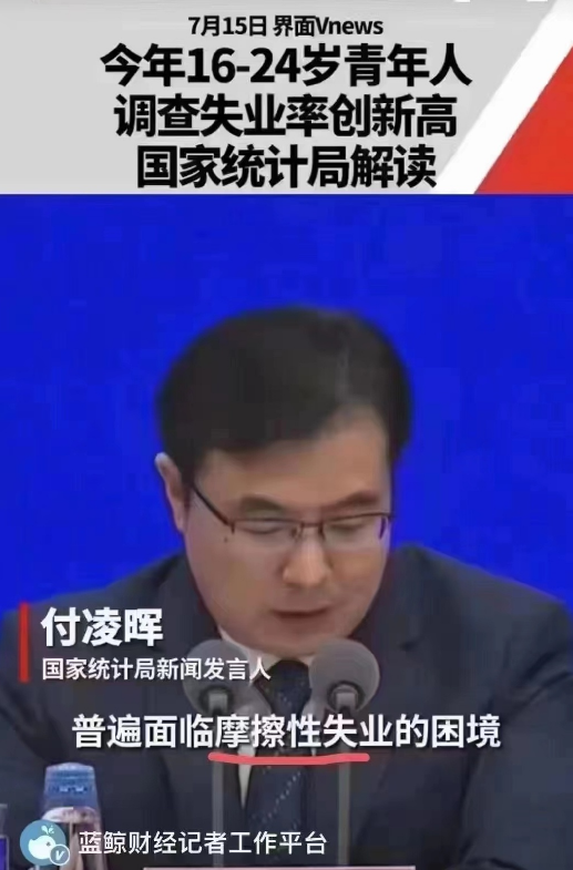 19.3%！青年失业率再创新高！你被“摩擦性失业”了吗？